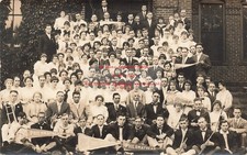 IN, Angola, Indiana, RPPC, Tri-State College Philomathean Society, Photo