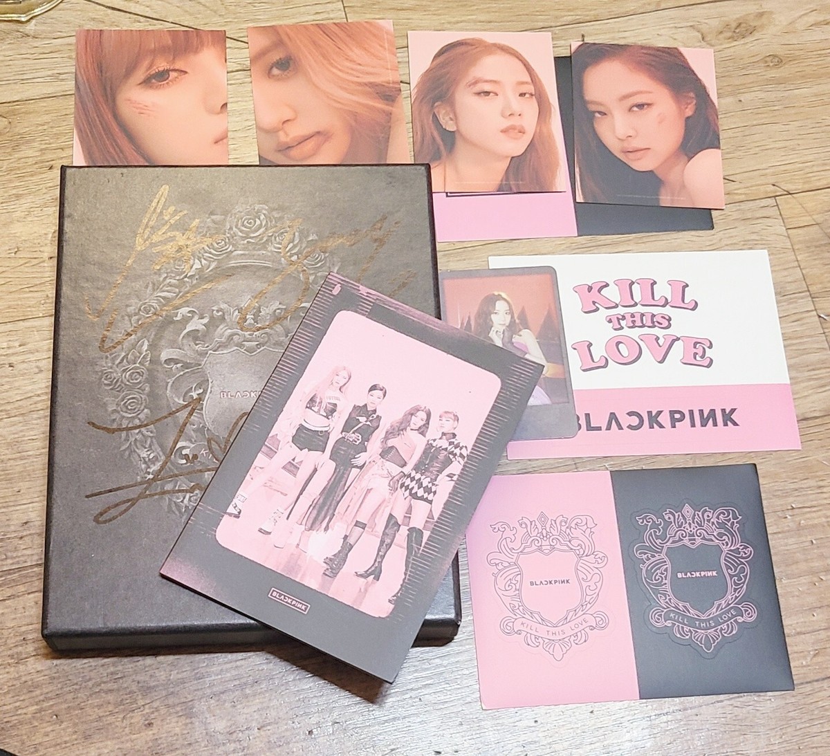 BLACKPINK KILL THS LOVE 直筆サイン入りアルバム BLACK PINK [KILL THIS LOVE] album Autographed Signed Kpop
