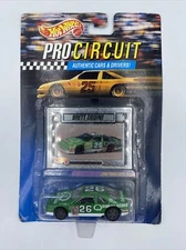 VINTAGE Hot Wheels Pro Circuit Brett Bodice #26 Quaker State