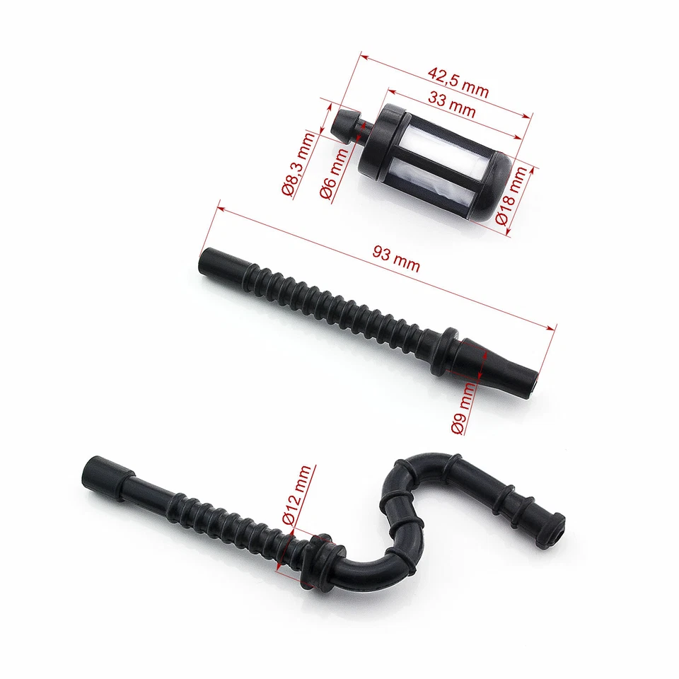 Benzin Kraftstoff Tank Filter Schlauch für Stihl 029 036 039 MS290 MS310 MS390