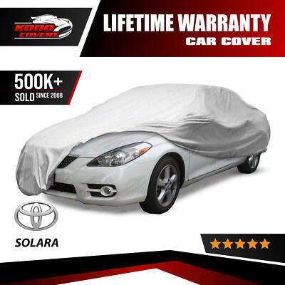 Fits Toyota Solara Convertible 4 Layer Waterproof Car Cover 2006 2007 2008