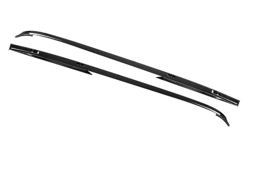 BLACK ROOF RAIL BARS ALUMINIUM RAILS FOR LAND ROVER DISCOVERY SPORT L550 2014+ - Picture 11 of 13