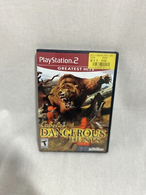 Cabela's Dangerous Hunts (Sony PlayStation 2, 2003) CIB