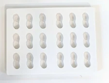 Micelli Peanut Shape Commercial Polycarbonate Chocolate Mold 2529 8-2001