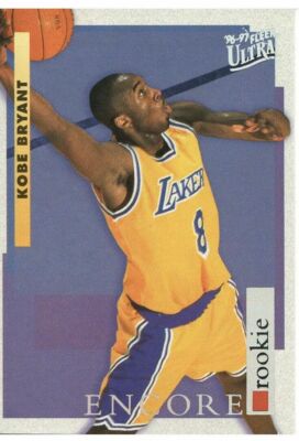 Kobe Bryant RC 1996-1997 Fleer Ultra Encore Rookie#266!Lakers G RC GOAT HOF