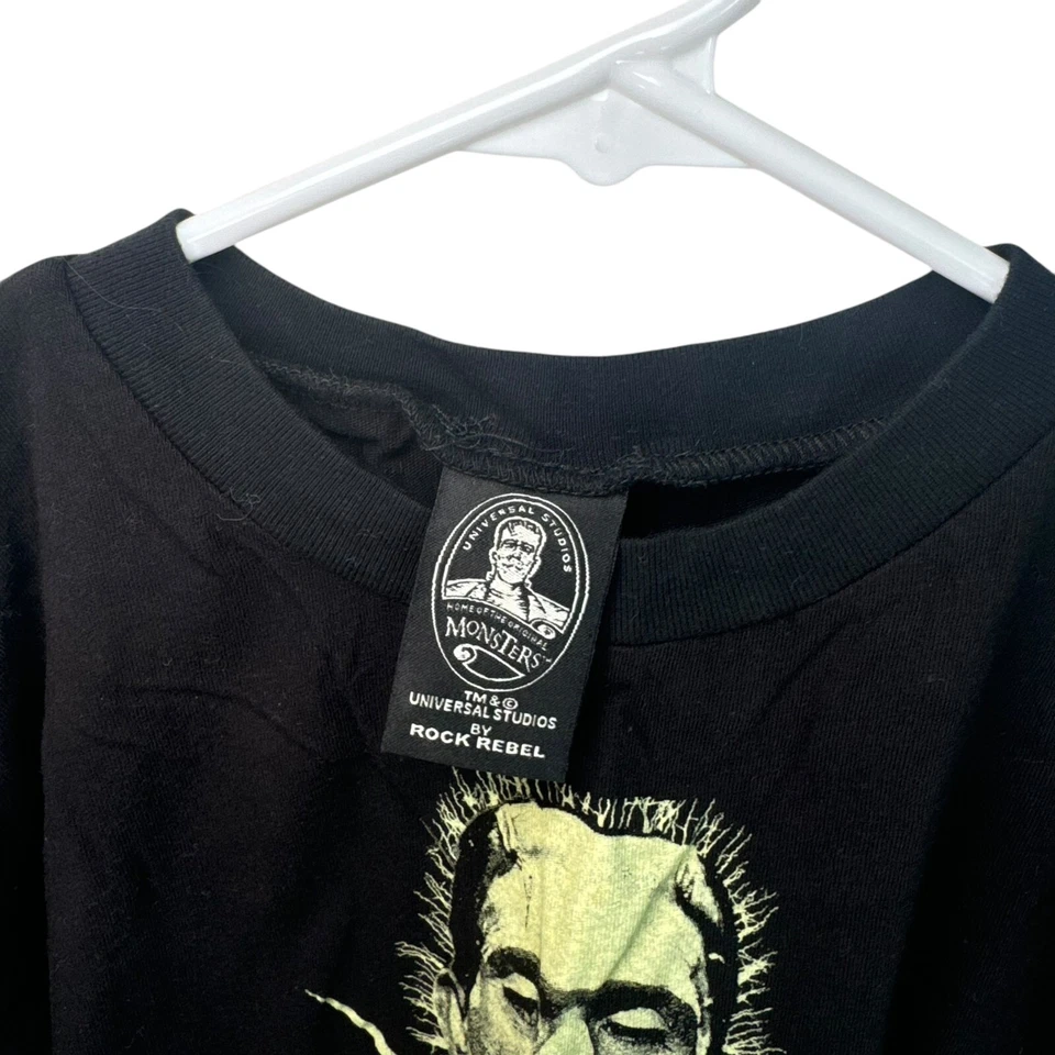 Rock Rebel Frankenstein T-Shirt Top Tee Kids Boys Halloween Horror Punk Goth 4T - Image 2 of 4