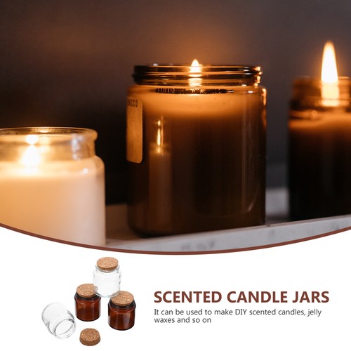 4 Pcs Aromatherapy Candle Jar Cup Container with Lid Jars for Candles - Picture 2 of 12