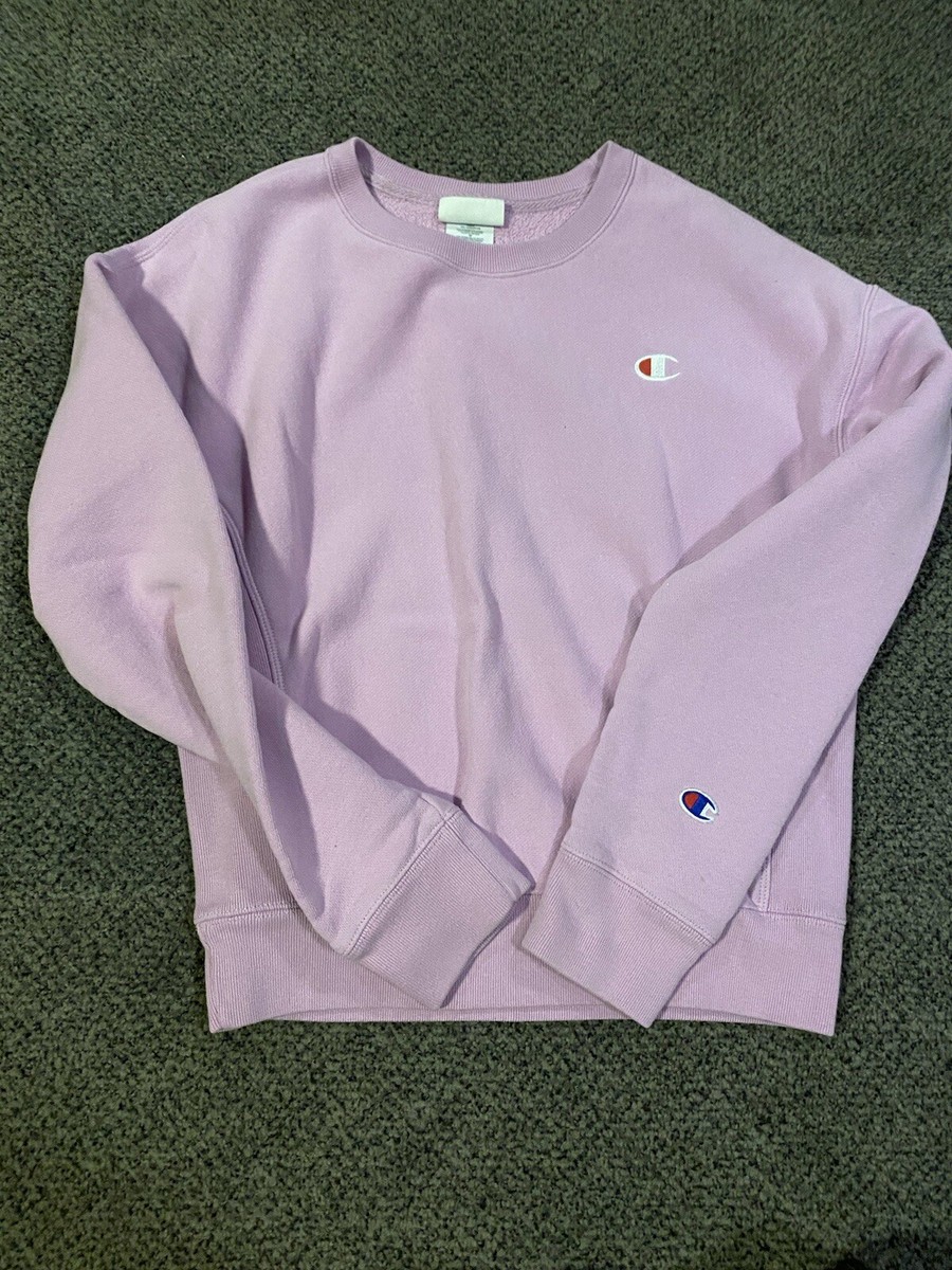 Sweatshirt Purple Mock Neck Champion Vintage 90s Purple Champion