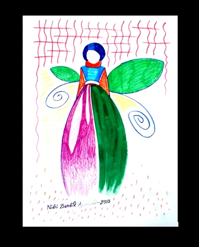 Original Painting Made & Signed By World Fame Artist Nidhi Bandil Agarwal Jaipur