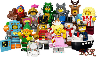 71034 LEGO  Minifiguren Serie 23: alle 12 Figuren, Satz, Display AUSWAHL & NEU !