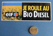 Autocollant/Sticker - ELF Je roule au BIO Diesel