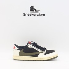Air Jordan 1 Retro OG x Travis Scott Low Olive DZ4137-106 Women's Size 11 New