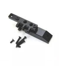 ST Racing HD CNC Aluminum Front Upper Link / Servo Mount Axial Wraith Black