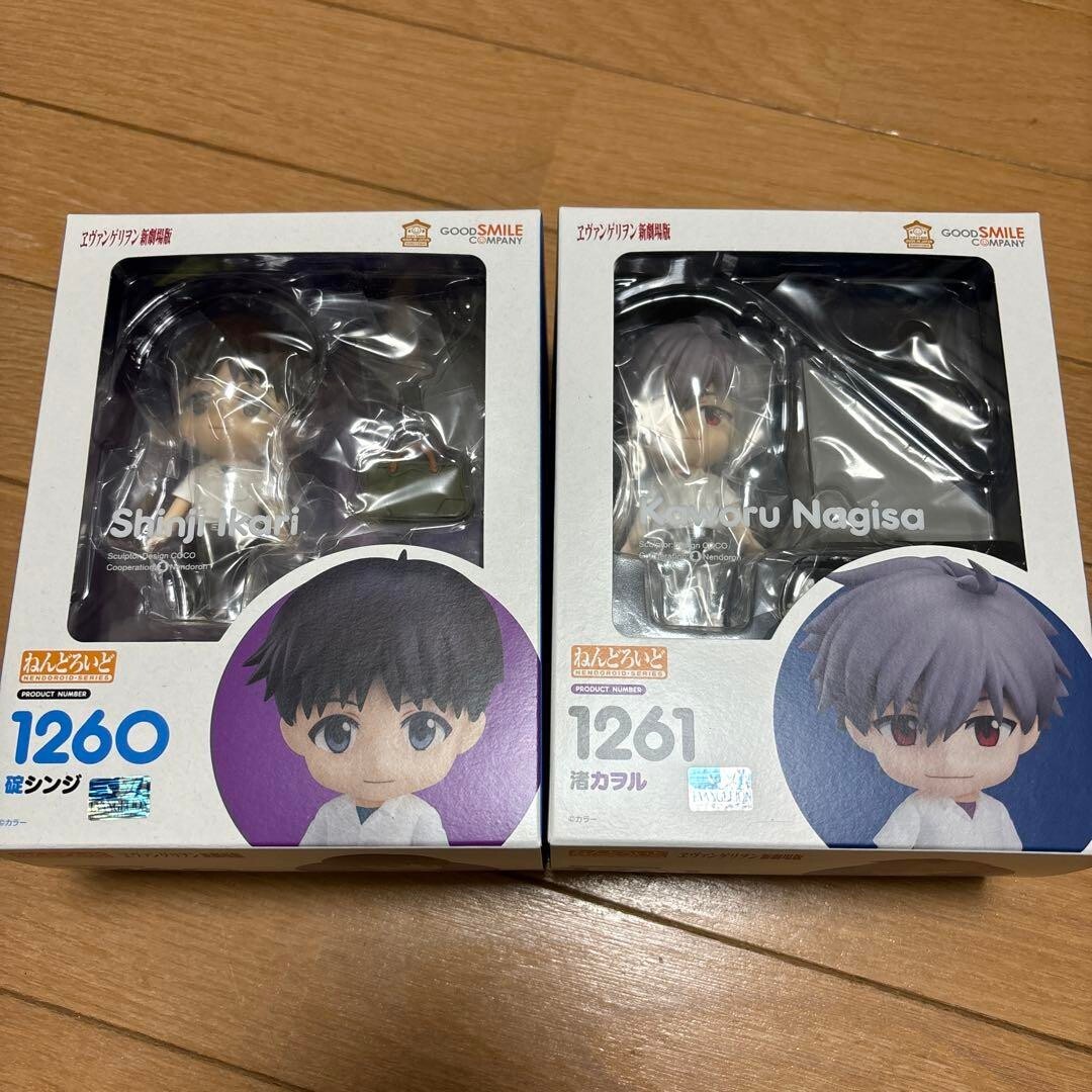 Nendoroid Shinji Ikari Kaworu Nagisa Evangelion New Theater