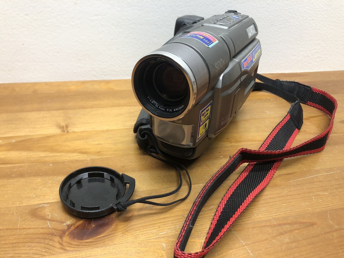 JVC Camcorder Camera Super VHS ET Compact 600x Zoom GR-SXM340U | eBay