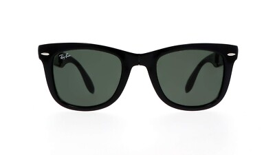 Ray Ban Folding Wayfarer RB4105 601/50 Black Sunglasses