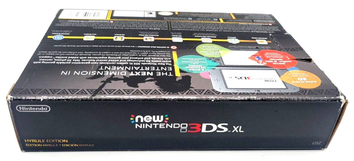 Hiloto 「NewLevelUnlocked」 Special Box Zelda Hyrule Edition New Nintendo 3DS XL Console BOX ONLY *NO GAME