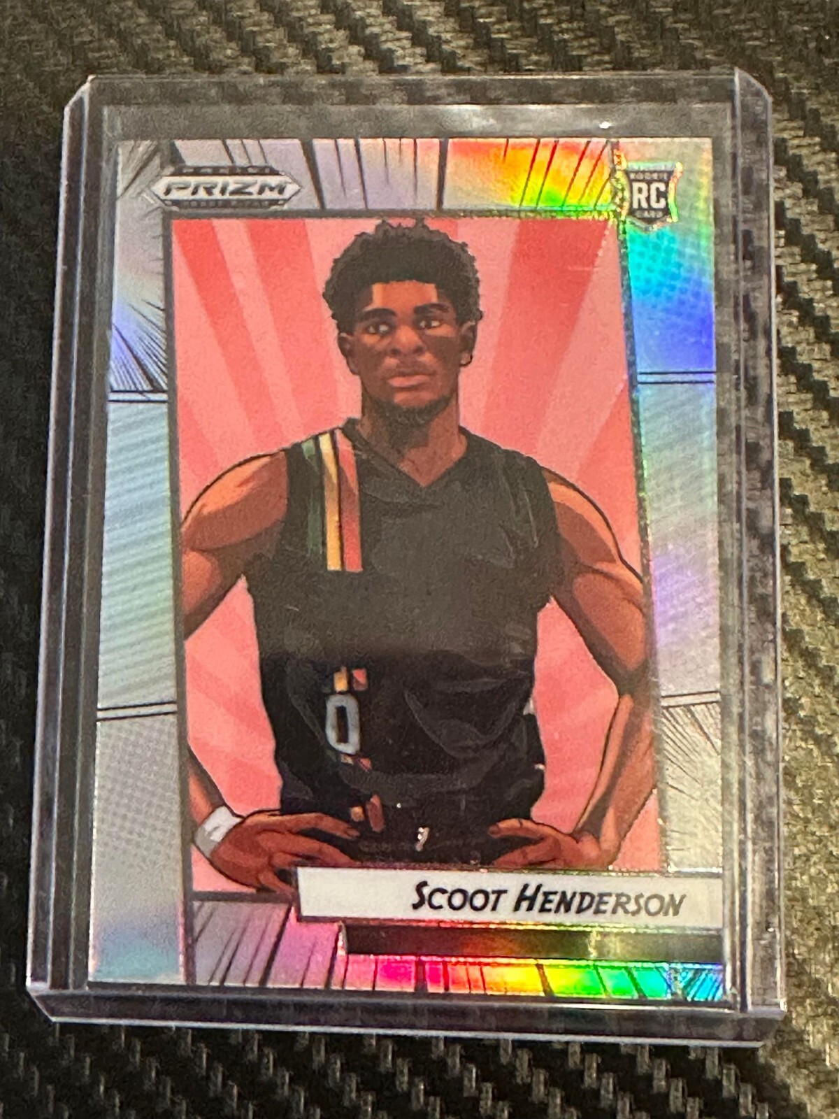 2023 Prizm Draft Picks Scoot Henderson Rookie Manga SSP TRAIL BLAZERS Rookie