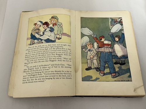 1st Edition 1920 ‘RAGGEDY ANDY STORIES’ by Johnny Gruelle - Photo 16 sur 24