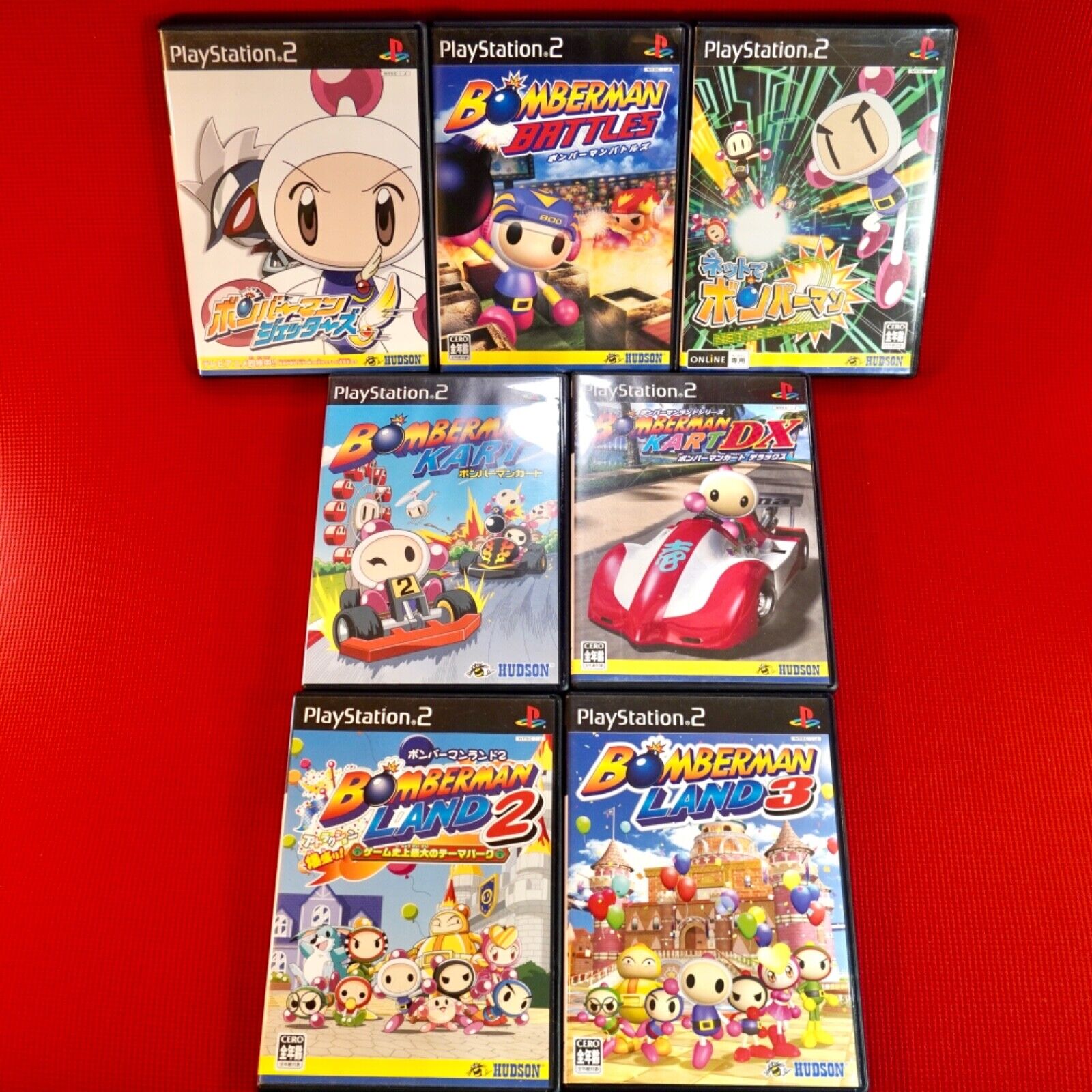 Bomberman Kart PS2 PlayStation 2 Japan Action Adventure Battle Racing Game  2001