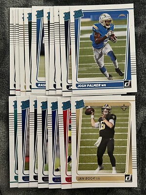 2021 Panini Donruss Rated Rookies RC NFL card You Pick/Choose! READ DESCRIPTION*