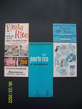 L@@K 3 Vintage Puerto Rico Travel Brochures 1965
