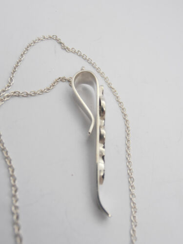 Bastone di Esculapio : Segnalibro in Argento 925 - Asclepio Simbolo Medicina - Imagen 3 de 6