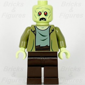 LEGO&reg; Scooby-Doo Zombie Minifigure Zeke Minifig Monster Disguise 75902 scd009