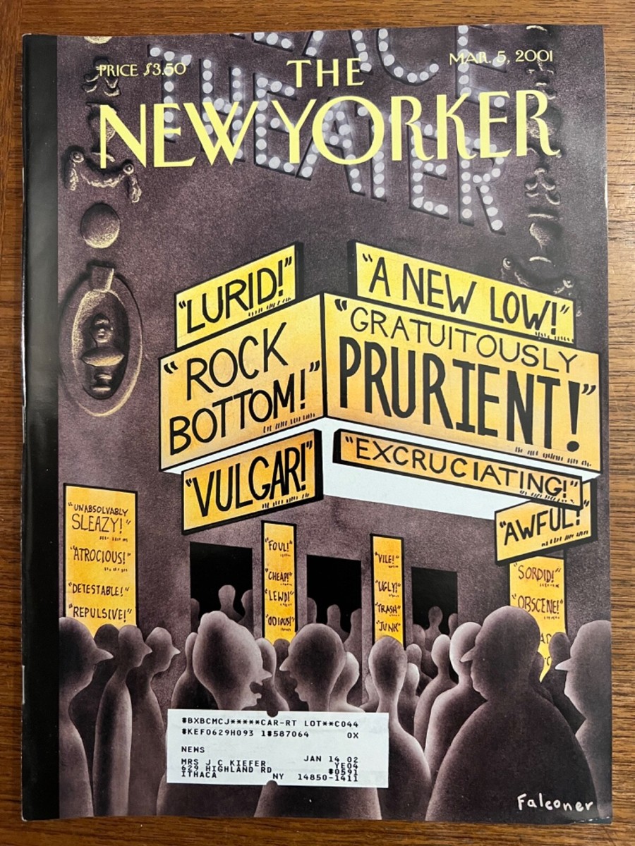New Yorker Magazine 2001 2000 Vintage Complete Original Cover | eBay