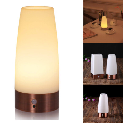 Retro LED Night Light Wireless PIR Motion Sensor Activated Step Lighting Lamps K
