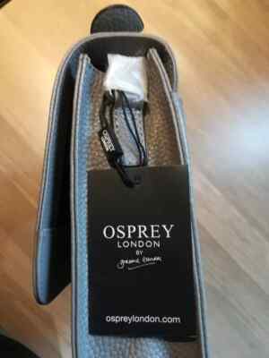 osprey aubrey grab bag 🔴OSPREY LONDON Aubrey Satchel Grab Nappa Grey Leather Grab Bag