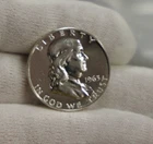 1963 US Franklin 50C Proof Nice Coin.