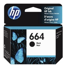 New Genuine HP 664 Black Ink Cartridge (F6V29AL)    JAN 2026