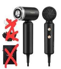 Dual Voltage Hair Dryer, High-Speed Ionic Blow Dryer for Fast Drying.........173