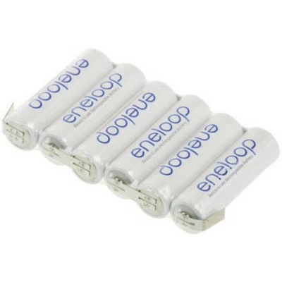 Pack de piles rechargeables 6x LR6 (AA) NiMH Panasonic 126404 7.2 V 1900 mAh - Photo 1/2