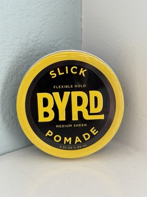 BYRD Hairdo Slick Pomade - Flexible Hold Medium Sheen 3.35 Oz NEW