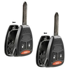 2 Replacement For 2004 2005 2006 2007 2008 2009 Dodge Durango Key Shell Case