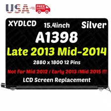 for MacBook Pro A1398 Late 2013 Mid 2014 EMC 2876 2881 LCD Screen Replacement A