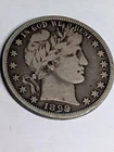 1899-O Barber Silver Half Dollar