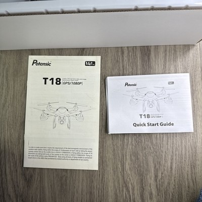 Potensic T18 Drone GPS FPV RC 1080P HD Camera Quadcopter | eBay