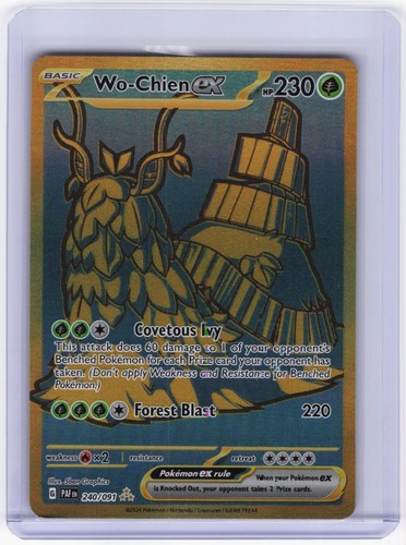 SV: Paldean Fates #240/091 Wo-Chien ex - Imagen 1 de 2