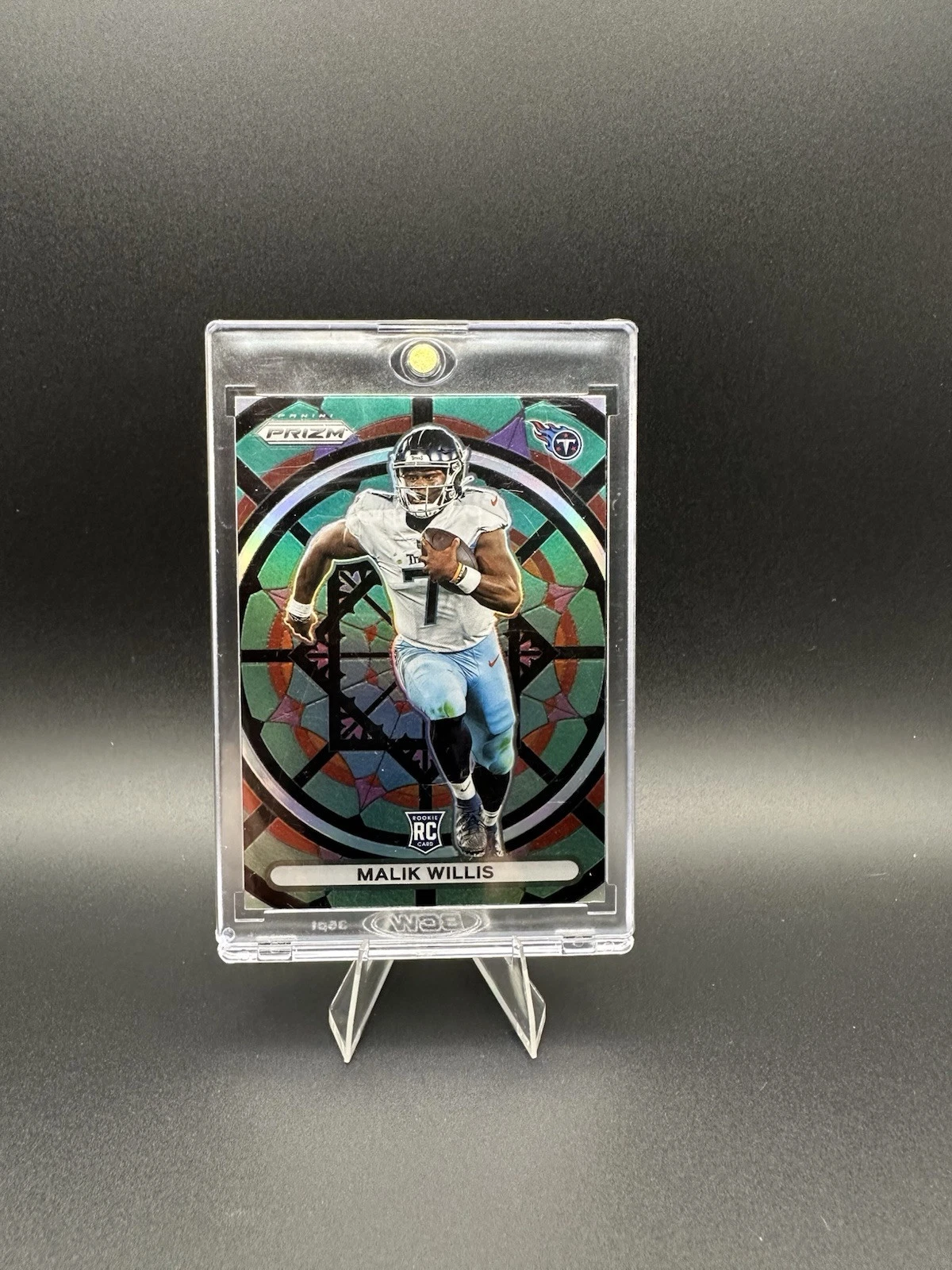2022 Panini Prizm Malik Willis RC Rookie Stained Glass SSP Case Hit