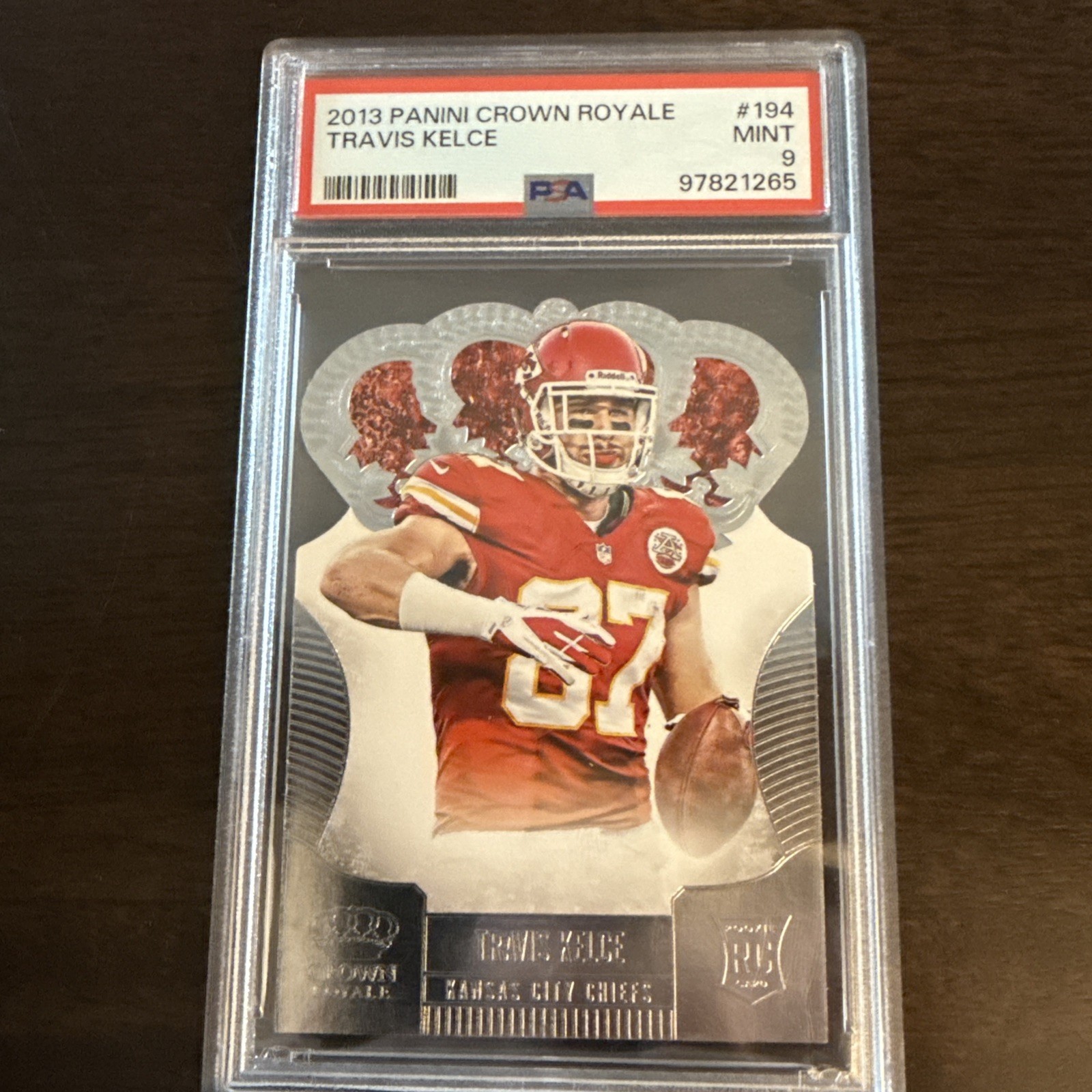 2013 Panini Crown Royale - Travis Kelce #194 (RC)