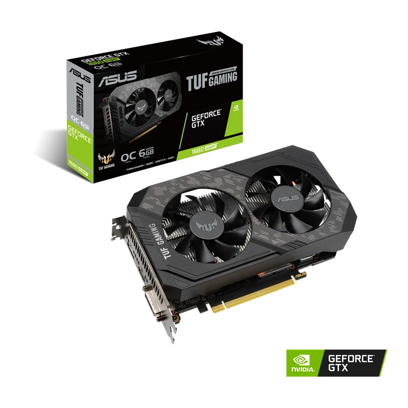 ASUS NVIDIA GeForce GTX 1660 NVIDIA Computer Graphics Cards for