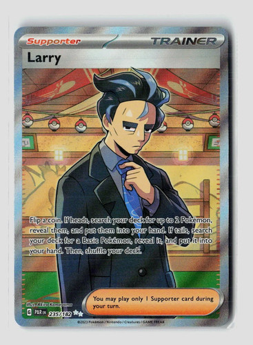 Pokemon 2023 Paradox Rift Larry UR FA #235/182