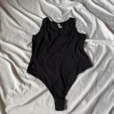 Lululemon Wundermost Nulu Square Neck Bodysuit Women  s Size L Athleisure