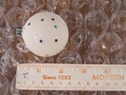 Vintage Franke Corning Confetti Stars Mica Glass Ball Christmas Ornament — photo 6