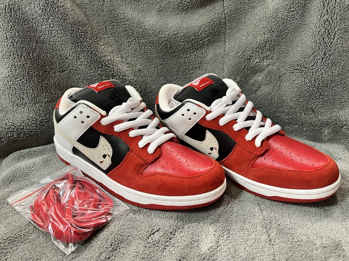 Nike Dunk Low SB Custom x Warren Lotas Jason Voorhees for Sale 