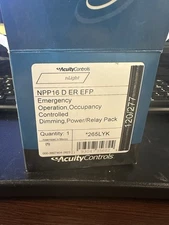 Acuity Controls nLight NPP16 D ER EFP | 265LYK | Dimming Power Pack Relay | NEW