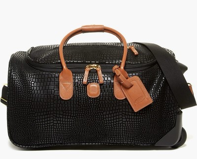 BRIC S My Safari 21  Rolling Duffle Bag Carry-On